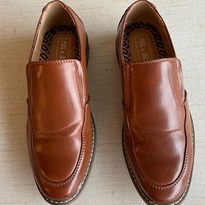 Max + Jake Boys Youth Brown Loafers